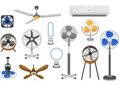 What are the Different Types of Electric Fans